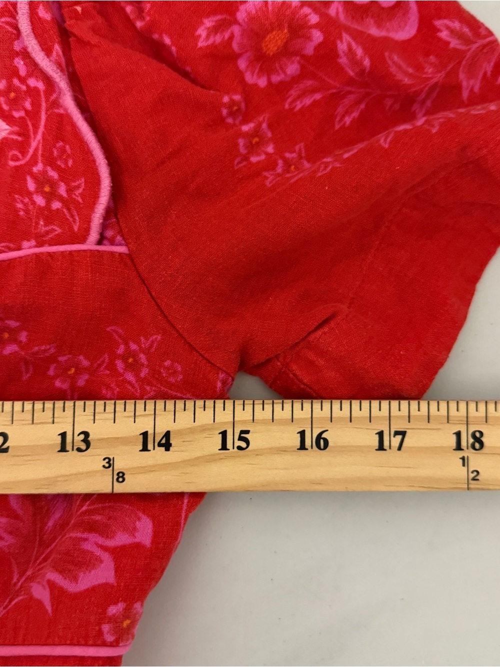 Farm Rio Red Olivia Cut Out Romper - Picture 10 of 13